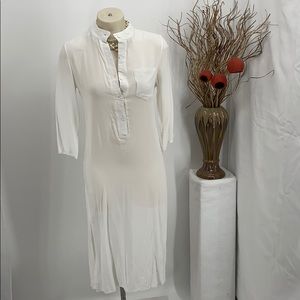 White shirt dress size small